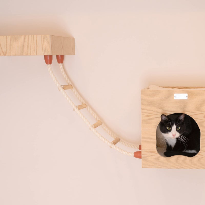 Armarkat Cat Wall Climber Series: Soft Ladder W1907E, Natural Beige - Image 4